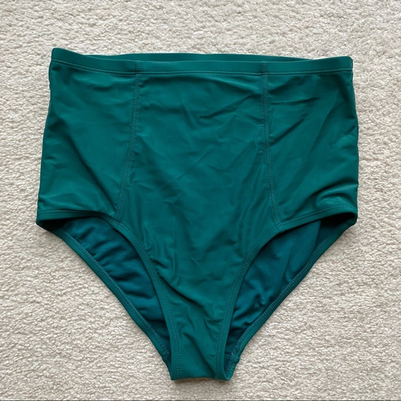 OLD NAVY HIGH RISE SWIM BOTTOMS - Picture 1 of 4